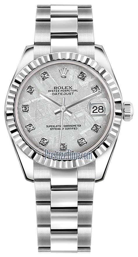 rolex datejust 31mm meteorite|Rolex 31mm oyster.